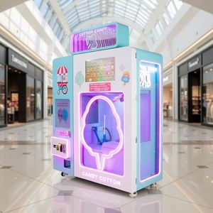 Coin Operated 220V Sugar Vending Games Metal Wooden Cotton Candy <b>Machine</b> <b>Claw</b> & Crane for Game Centers Amusement - Product Image 2