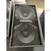 Système de sonorisation LASE B 218 Pro PA, caisson de basses en contreplaqué Bric 2x18 pouces, 1600 W de puissance de pointe, 3200 W pour les performances sur scène, enceinte de basses DJ