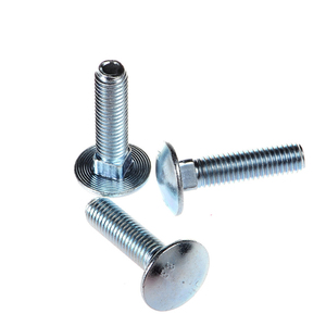 Precio competitivo Acero al carbono Grado 8,8 10,9 <span class=keywords><strong>M8</strong></span> M10 M12 M16 M20 Pernos de cuello cuadrado con cabeza de copa - Product Image 1