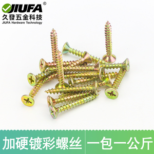 Jiufa หัวฟิลิปส์สกรูเจาะแบบ countersunk ทำจาก M4x16ไฟเบอร์เคลือบสีให้แน่น - Product Image 3