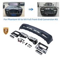 Kit carrosserie PP pour Rolls-Royce Phantom 6, mise à niveau vers le modèle 7, pare-chocs avant, phares LED, cadre de feux de jour