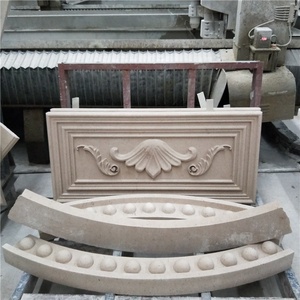 Nuevo Diseño de Azulejos de Pared de Piedra Caliza Beige Tallados con CNC para Decoración de Paredes Interiores de Iglesias - Product Image 4