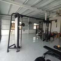 ASM-L2052 - Equipo de Gimnasio para el Hogar al Mejor Precio, Máquina de Fitness para Fisicoculturismo, Máquina Smith Multifuncional