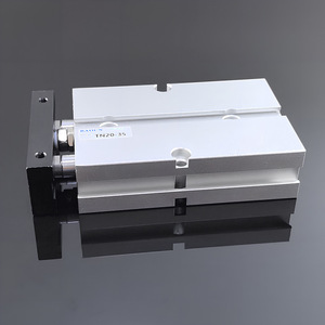 กระบอกลมคู่ Baocn Twin Rod Cylinder Tn20 35 ตัวเรือนอะลูมิเนียม ชิ้นส่วนนิวแมติกสำหรับอุปกรณ์อัตโนมัติ - Product Image 1