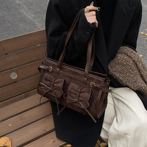 Nouveau sac à main tendance pour femme, sac à bandoulière avec nœud, édition coréenne, sac fourre-tout pour femme - Product Image 5