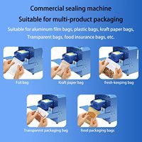 Machine de cachetage automatique de sac en plastique de GLF-50 économie d'énergie pour le film de cartons de boîtes de pochettes comportant le nouveau moteur utilisé