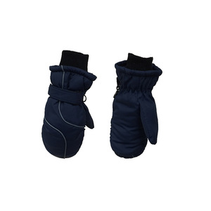 2025 Dày 4-8 Năm Trẻ Em Cô Gái Chàng Trai Trẻ Em Dễ Thương Màu Hồng Hải Quân Rắn Windproof Tuyết Tay Ấm Hơn Ngoài Trời Thể Thao Trượt Tuyết Tay Găng Tay - Product Image 3