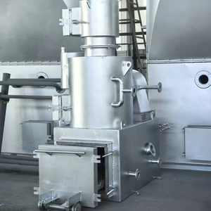 100 kg/lot 1200 ℃   Incinérateur de déchets portable de petite taille résistant aux hautes températures avec certification CE, machine de crémation pour animaux de compagnie - Product Image 1