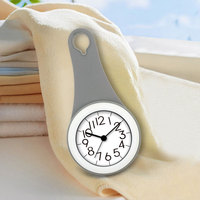 Jam Dinding Kamar Mandi Tongyuan Anti Air, Mesin Quartz, Desain Modern, Anti Embun, Dapat Dipasang di Dinding, Dapat Disesuaikan