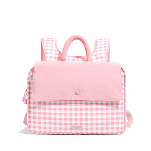 Sac à dos léger pour ordinateur portable, grande capacité, idéal pour les voyages et l'école, motif écossais, style minimaliste, sacoche élégante pour hommes - Product Image 4