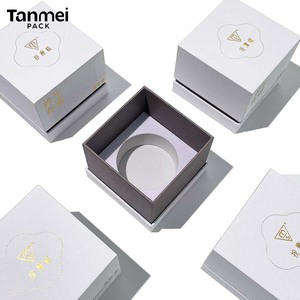 Scatola per Gioielli Personalizzata a Due Pezzi <span class=keywords><strong>con</strong></span> Coperchio e Base |   Confezione Rigida Premium <span class=keywords><strong>con</strong></span> Carta Texturizzata per Regali e Accessori - Product Image 1