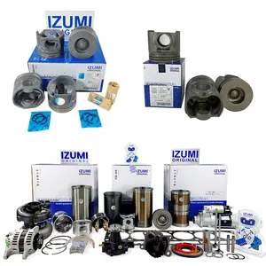 IZUMI K19 piston asli untuk CUMMINS Guangzhou 3707704 3707705 3707706 pemasok kit piston mesin