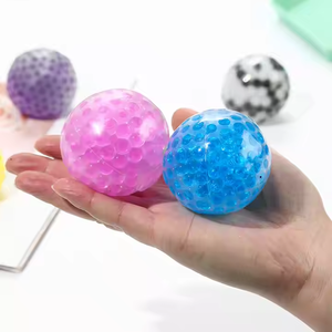 Nouveaux produits 2025 : Mini balles anti-stress rondes en TPR, jouets sensoriels extensibles à presser avec billes d'eau et gel pour enfants (garçons et filles) - Product Image 6