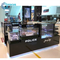 De luxe de Meubles De Magasin De Montre En Verre de Compteur de Vitrine De Kiosque Pour Montres