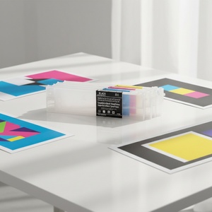 Supercolor 440ML 6 Colors JV300 ES3 Empty <b>Refillable</b> <b>Ink</b> Cartridge With Permanent Chip for Mimaki JV300/JV150 Printer - Product Image 2
