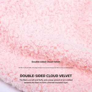 Hot-Selling Cloud Velvet Fleece-Lined <strong>Vest</strong> Autumn Winter Pullover Japanese &amp; Korean Style Pattern-Free Pet <strong>Dog</strong> &amp; Cat Clothes - Product Image 2