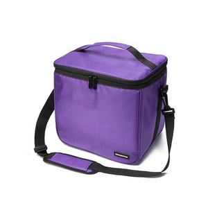 Bolsa de almuerzo aislada azul marino con correa ajustable para el hombro para mujeres, hombres y niños | Trabajo de Oficina | Escuela | Bolsa de Transporte para Comida de Picnic <span class=keywords><strong>en</strong></span> la Playa - Product Image 4