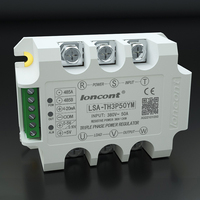 Módulo de regulación de voltaje de CA trifásico, MODBUS-RTU de Comunicación RS485/tiristor analógico, regulador de potencia de atenuación