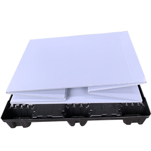 Katlanır euro sanayi plastik oluklu palet kutusu - Product Image 1