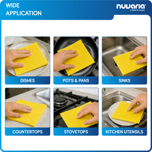 Panno per Pulizia Riutilizzabile in Tessuto Non Tessuto Panno Multiuso Altamente Assorbente per Cucina e Casa - Product Image 4