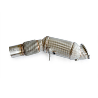 Downpipe OEM untuk BMW 230i 225i G42 2019-2024 Sistem Knalpot Tuning Logo Kustom
