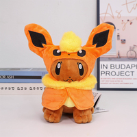 Nouveauté, best-seller, peluches de personnages de dessins animés Pokmon, jouets en peluche Anime Henshin, poupée en peluche Kawaii Eevee