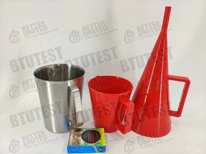 Viscosimètres à coupe fluide, viscosimètre à entonnoir avec support BTU-MLN 5, viscosimètre à entonnoir en acier inoxydable BTU-MLN 5 - Product Image 5