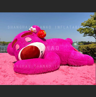 Peluche gonflable Chat/Garfield Peluche gonflable Robot Chat Géant Gonflable Peluche Dormant Ours Fraise Pour Décoration