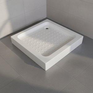 CE Hangzhou Bac <span class=keywords><strong>de</strong></span> <span class=keywords><strong>douche</strong></span> carré moderne blanc 80x80 en ABS acrylique et fibre <span class=keywords><strong>de</strong></span> verre pour salle <span class=keywords><strong>de</strong></span> bain d'hôtel avec garantie <span class=keywords><strong>de</strong></span> 5 ans - Product Image 1