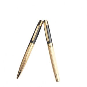 High Quality Luxury Premium Rotary Ballpoint <b>Pen</b> Plated in Gold Metal 1.0mm Novelty Promotional Gift Custom Logo Business Gift - Product Image 4