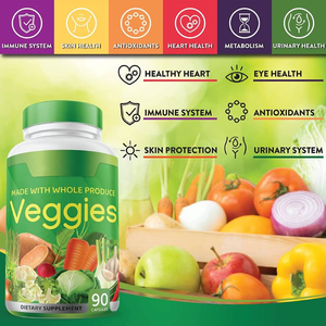 OEM Energy Levels And Immune <strong>Vitamins</strong> And <strong>Minerals</strong> Supports Health Fruits And Vegetable <strong>Supplement</strong> Capsules