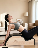 Correcteur de colonne vertébrale professionnel en bois pour le Pilates, pour soulager les douleurs dorsales et aligner la colonne vertébrale