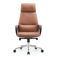 Vente en gros Chaise de bureau moderne de luxe en cuir PU Chaise de direction Chaise pivotante