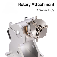 IDEEDA Nouvelle série d'accessoires rotatifs avec pilote pour marquage laser à fibre, DC 12V, angle de poinçonnage -45~+90, 15KG