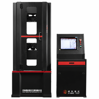Machine d'essai universelle UTM informatisée, précision classe 0.5, 100kN 300kN, avec pinces servo-hydrauliques pour matériaux métalliques et plastiques