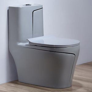 Cheap Price Peep Chinese Girl Go to Wc Bidet S <strong>Trap</strong> Grey Color Ceramic One Piece <strong>Toilet</strong> - Product Image 2