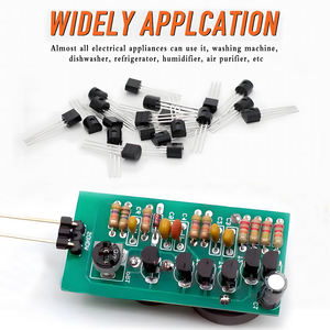 Kit de transistors bipolaires de puissance BJT à montage en surface, 200 pièces, comprenant A1015 BC327 BC337 C1815 S8050 S8850 <span class=keywords><strong>2N2222</strong></span> 2N2907 <span class=keywords><strong>2N3904</strong></span> - Product Image 5
