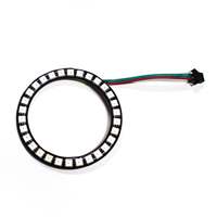 Ruiyi — système d'éclairage automatique pour voiture, bague Led avec yeux d'ange, 60mm 80mm 100mm 180mm COB