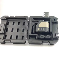 Niveau laser croisé haute précision 2 lignes, batterie lithium-ion, pour pose de carrelage, décoration intérieure, lumière verte, nivellement