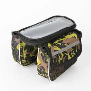 Accesorios para Bicicleta, Bolsa de Camuflaje para Tubo Delantero de Bicicleta de Montaña, Bolsa de Sillín con Pantalla Táctil - Product Image 6
