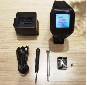 DF ODM gelang jam tangan GPS hitam 4G gembok elektronik untuk pelacak penyakit Lesbian - Product Image 6