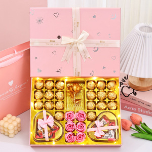 Caja de Regalo Creativa de Chocolate Fresco, Aperitivos de Dulces PARA EL Día DE LA Madre, Regalo de San Valentín 520, Suministros para Niños, Niñas y Amigos - Product Image 4