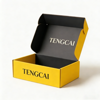 Boîtes d'emballage personnalisées pour produits, boîtes cadeaux pliantes en carton ondulé, usine OEM, emballage écologique pour expédition et envoi postal avec logo