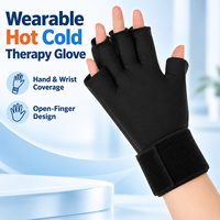 Gants de cryothérapie en gel solide ajustables sur mesure pour le pouce, les doigts et le poignet – Compresse de glace pour l'arthrite, soin quotidien à domicile