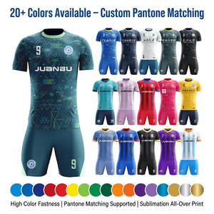 Jersey Sepak Bola Gaya Maroko Kustom, Cepat Kering, Bahan Mesh Bernapas, Kaos Sepak Bola Nasional OEM Grosir - Product Image 5