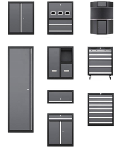 2025 Mô Hình Mới Nhất Nhiệm Vụ Nặng Nề Tùy Chỉnh Hiện Đại <span class=keywords><strong>Modular</strong></span> Thép Công Cụ Ngực OEM Nhà Để Xe Hội Thảo Lưu Trữ Hệ Thống Tủ - Product Image 6