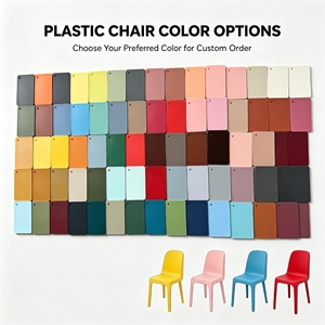 Modern Light Blue <b>Plastic</b> <b>Dining</b> <b>Chair</b> with Hollow Back Design Stackable for Home Use - Product Image 6