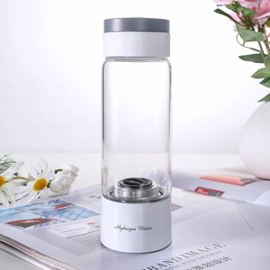 7 일 익스프레스 배송 휴대용 수소 물 발생기 SPE PEM 전기 분해 2000PPB 420ml 배터리 구동 야외 자동차 사용 - Product Image 1