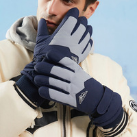 Gants de ski thermiques personnalisés avec logo, imperméables, coupe-vent, doublés en polaire, pour promotions