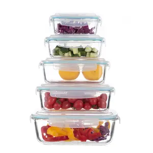 Groothandel Goedkope Glas Bento Lunchbox Voedsel Opslag Containers